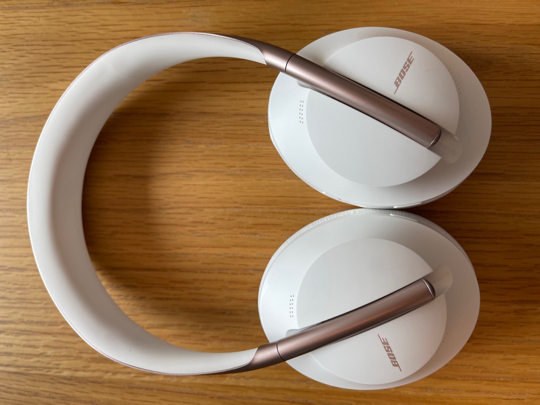Bose 700 White+Rose Gold (Limited Edition), 音響器材, 頭戴式/罩耳式耳機 Carousell