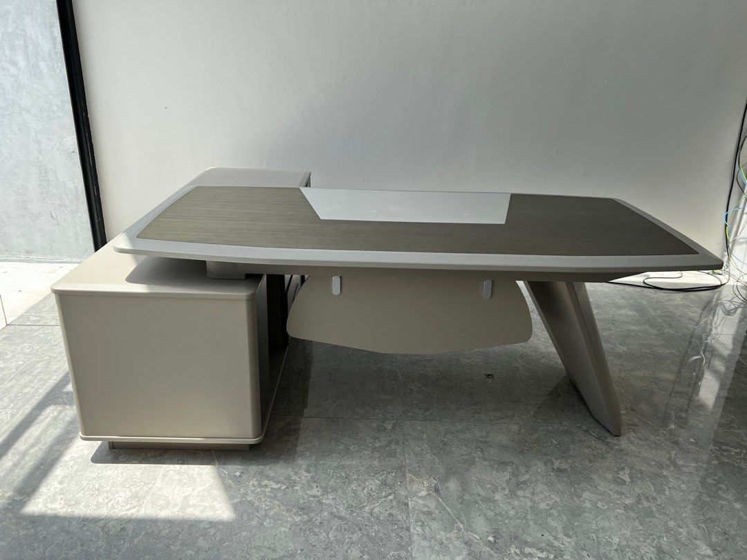 Boss Table Draw Boss office table with drawers, Furniture & Home Living, Furniture ...
