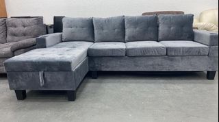 Brand New "Ottoman Grey Sofa"