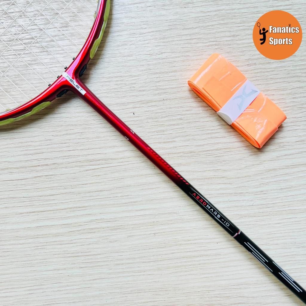 [Bundle] Brand New Felet Aeromars 10 Badminton Racket strung with Felet ...