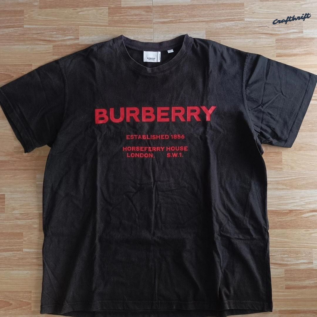 Burberry established 1856 t shirt hot sale