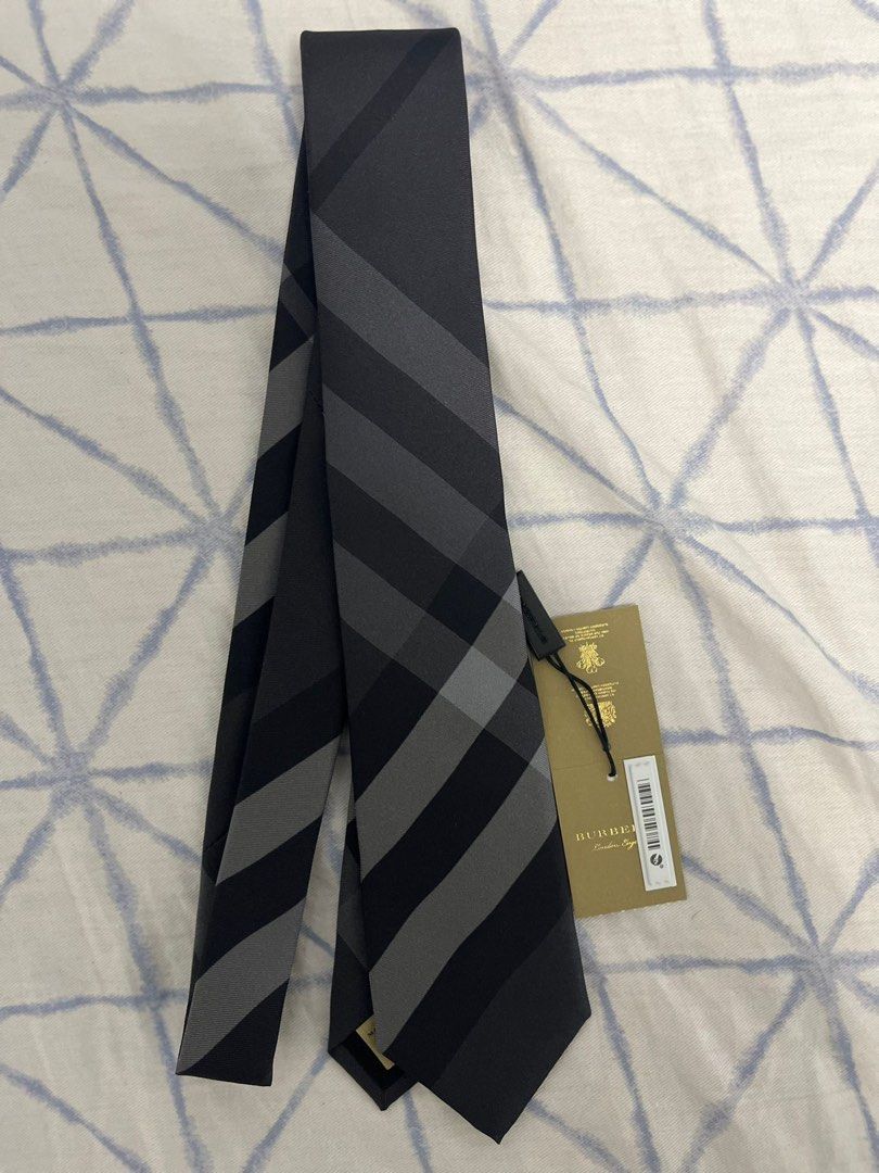 Gray 2025 burberry tie