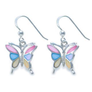 Butterfly- Mother of Pearl Sterling 925 Silver Fashion Earring