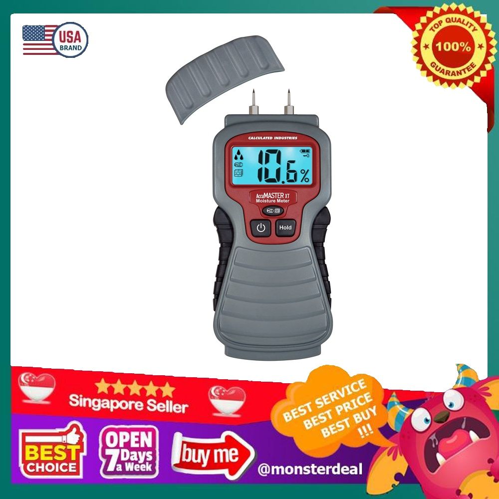 Calculated Industries 7440 AccuMASTER XT Digital Moisture Meter