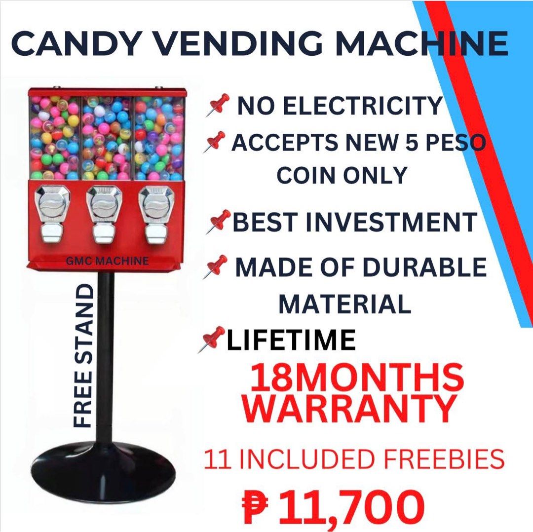 CANDY VENDING MACHINE on Carousell