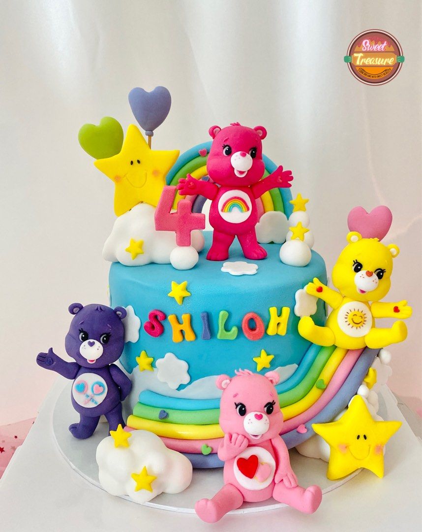 Harper's 7th Birthday: Care Bears Party - DIY Party Central