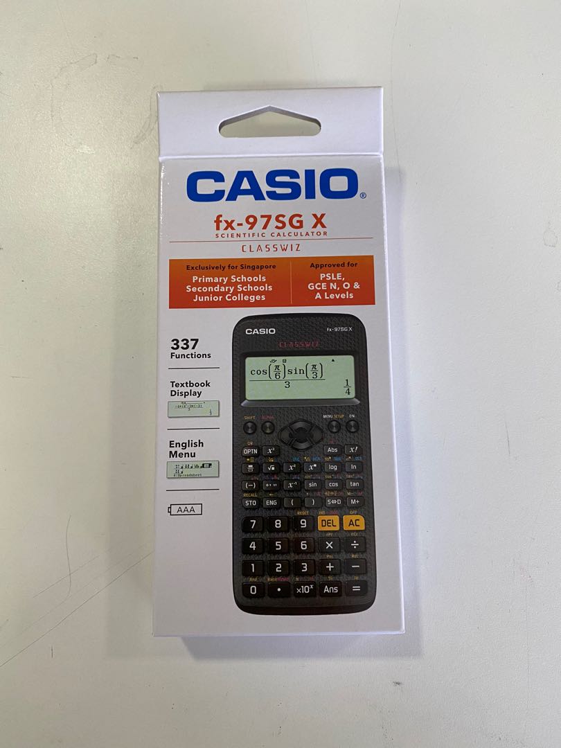 Casio FX97SG Scientific Calculator, Hobbies & Toys, Stationery & Craft