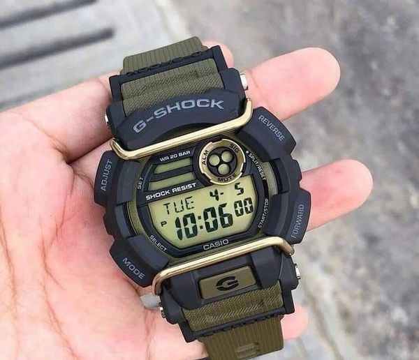 Casio G Shock Gd400 9 army green Men s Fashion Watches