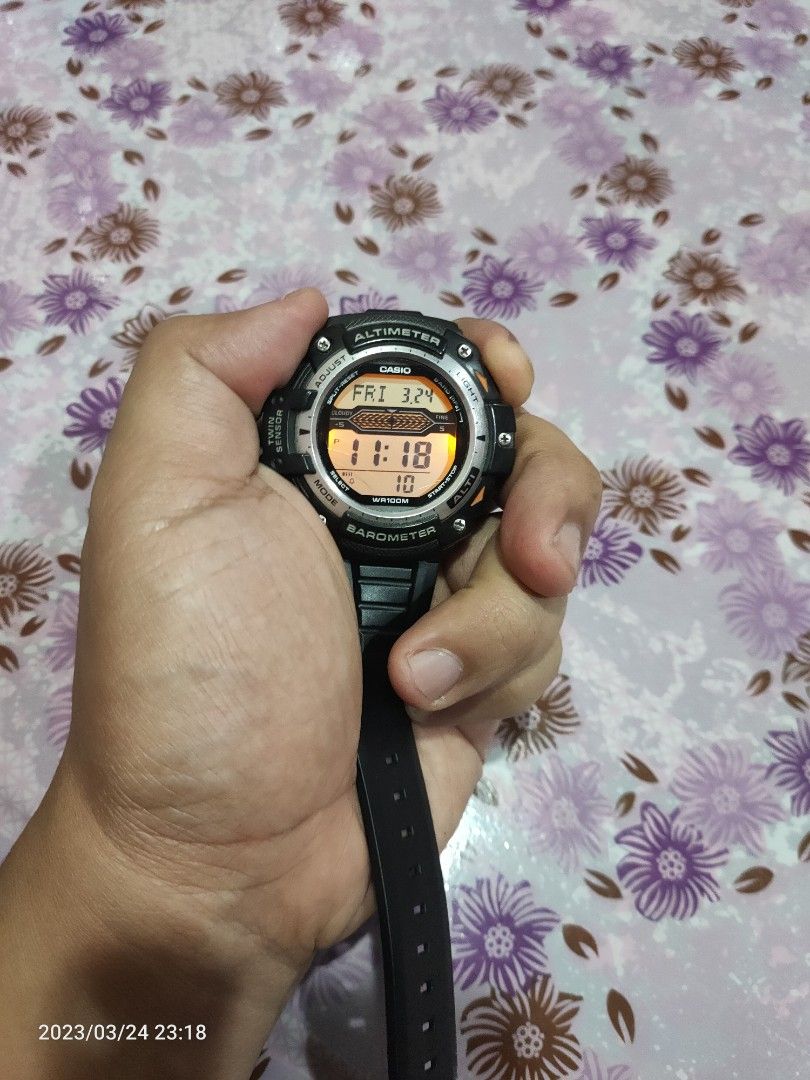 CASIO OUTGEAR ORIGINAL TWIN SENSOR SGW 300H Men s Fashion