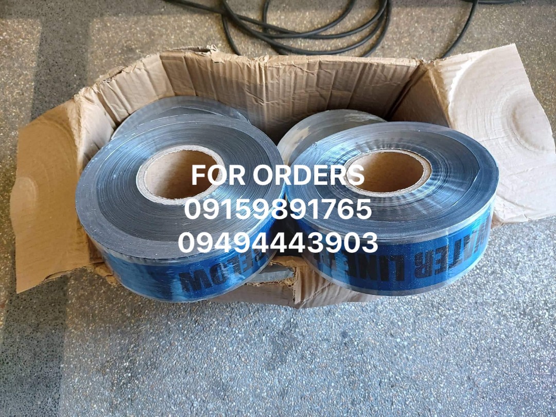 Caution Buried Water Line Below Tape on Carousell