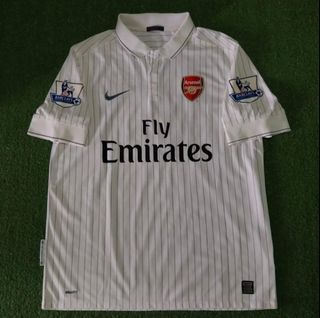 Cesc Fabregas Arsenal Third Jersey 2009/2010 Original Nike 3rd Football Shirts Kit