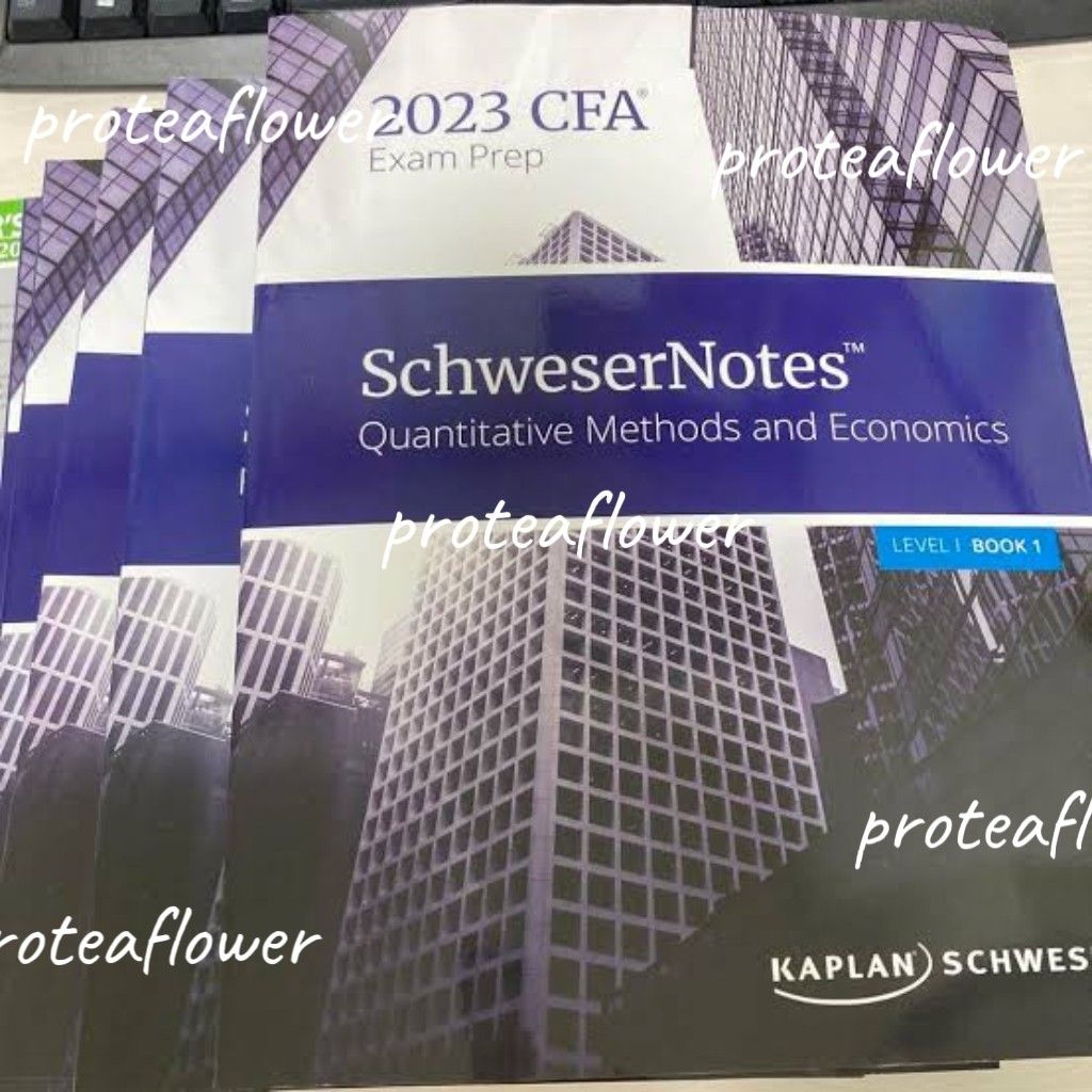 CFA Level2 SchweserNotes 2023 米国証券アナリスト-