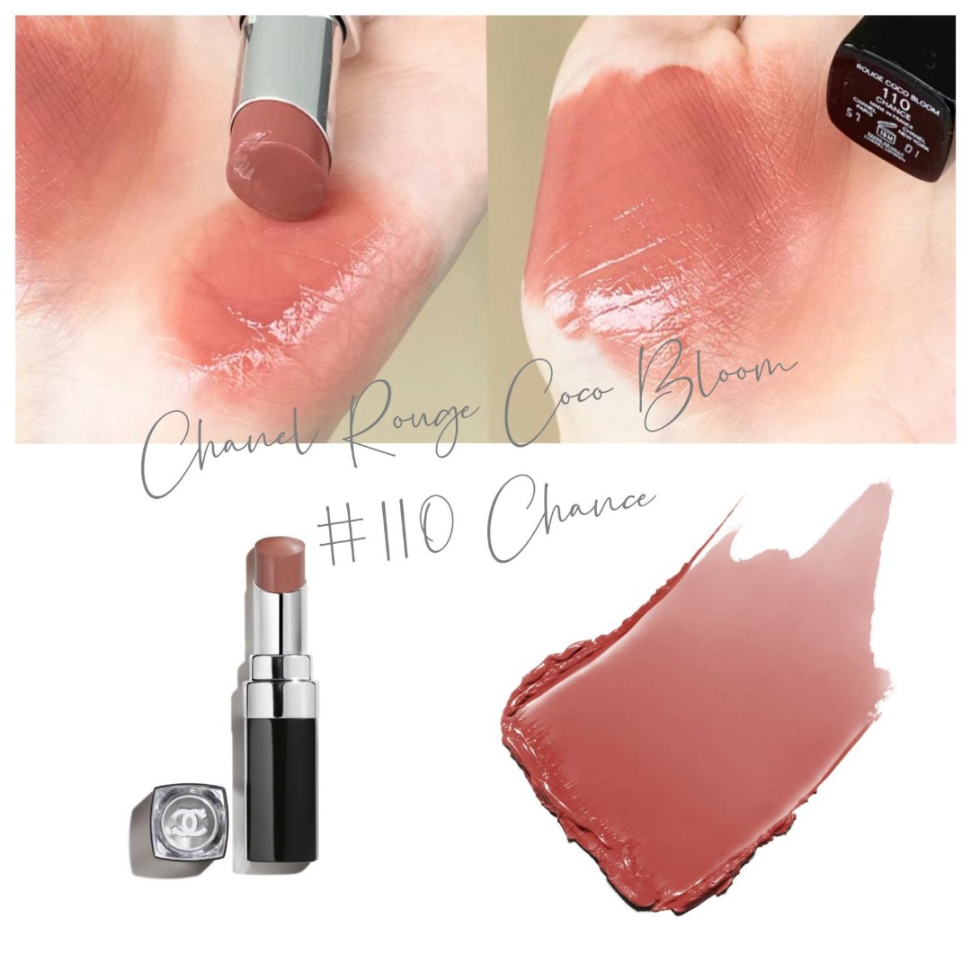預訂 Chanel ROUGE COCO BLOOM #110 Chance, 美容＆個人護理, 健康及美容- 皮膚護理, 化妝品- Carousell