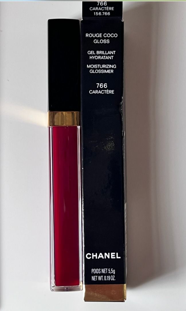 Chanel Rouge Coco Gloss Moisturizing Glossimer Lip Gloss, 766