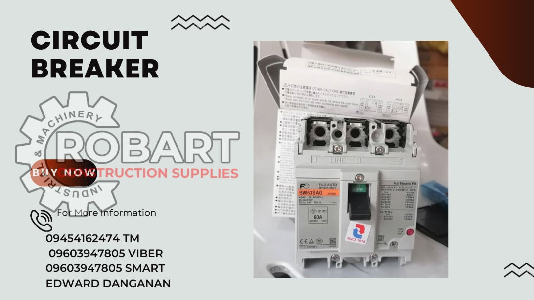 CIRCUIT BREAKER, Commercial & Industrial, Industrial Equipment on Carousell