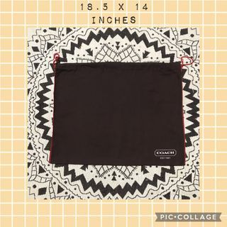 Coach Dust Bag 14.5x14" M