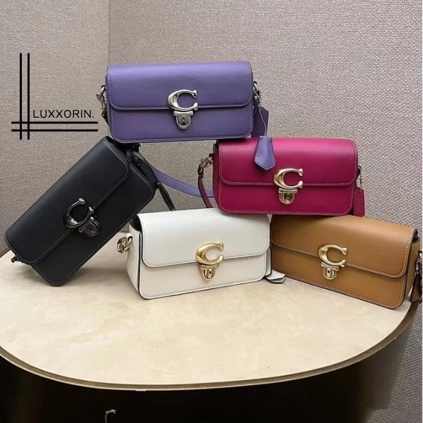 Coach Studio Baguette Bag In Glovetanned Leather (Women Crossbody