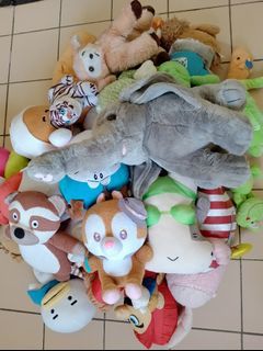 Combo mix soft toys