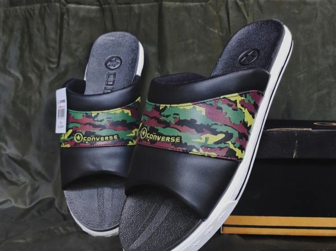Converse Army Slippers Men s Fashion Footwear Flipflops and Slides on Carousell