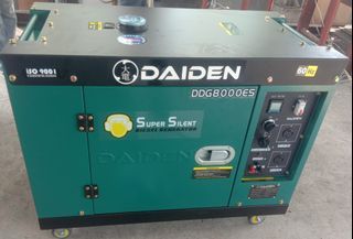 Daiden DDG8000ES 7kva Diesel Silent Type Generator