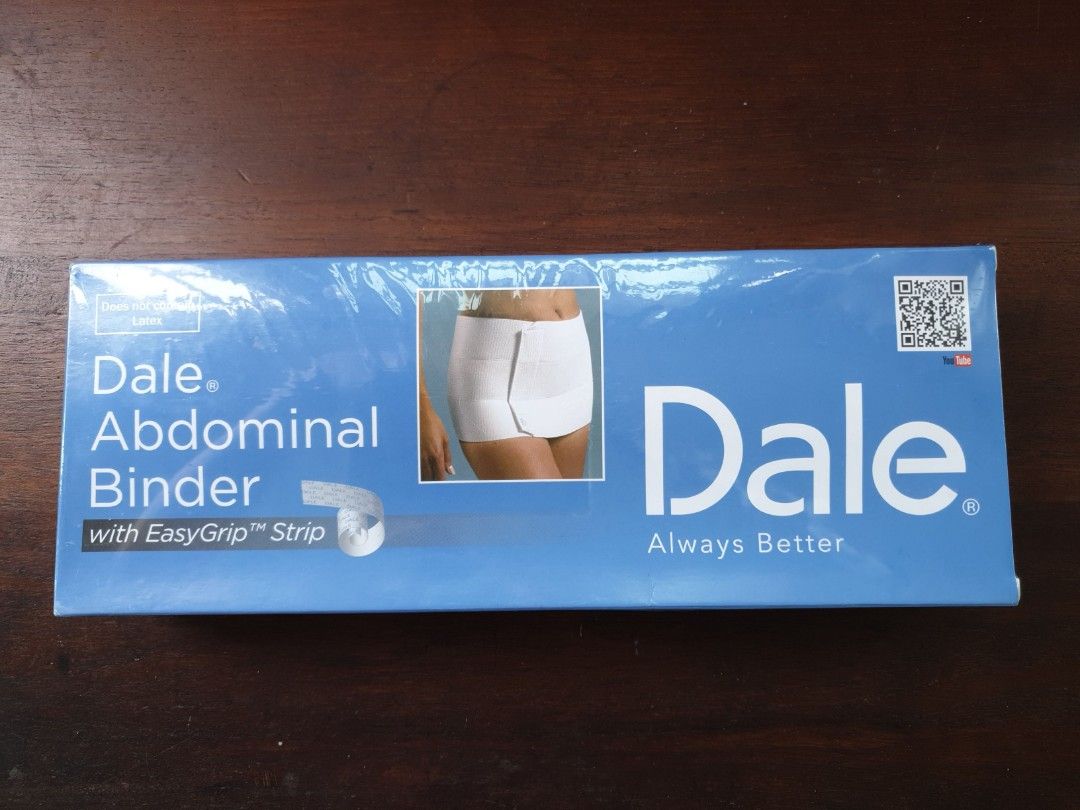 Brand New Dale Abdominal Binder 12IN With EasyGrip Strip, Health