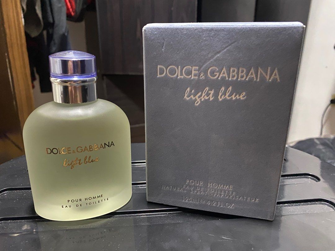 Light Blue Men Dolce And Gabbana www.carousell.ph