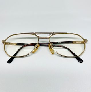 D*R LEGEND Vintage 18KGP Frame Kacamata Preloved Authentic  Size 56 16 condition 70% Lensa (-) bisa ganti sendiri seusai kebutuhan masing2 Box pengganti
