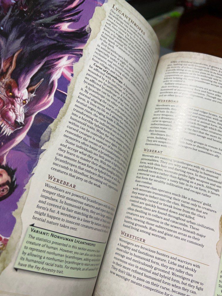 Dungeon and Dragons Monster Manual, Hobbies & Toys, Books & Magazines