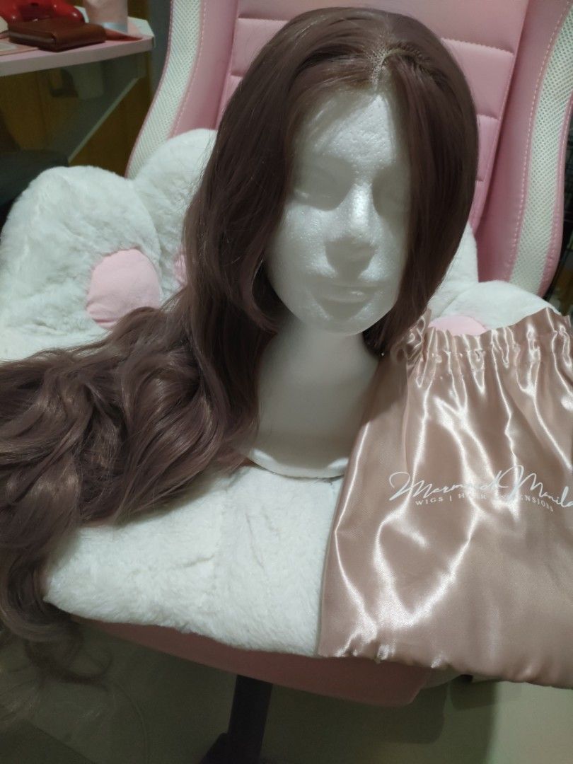 Dusty rose lace front wig Mermaid manila