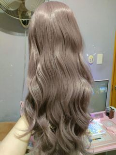 Dusty rose lace front wig Mermaid manila