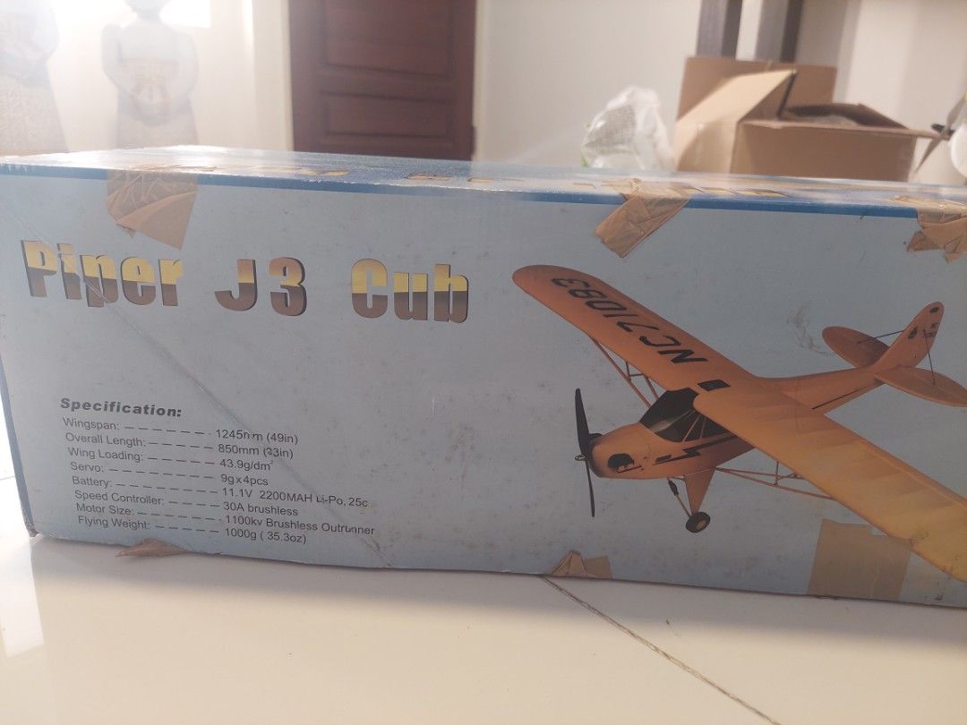 Dynam Piper J3 Cub brand new never opened Hobbies Toys Toys