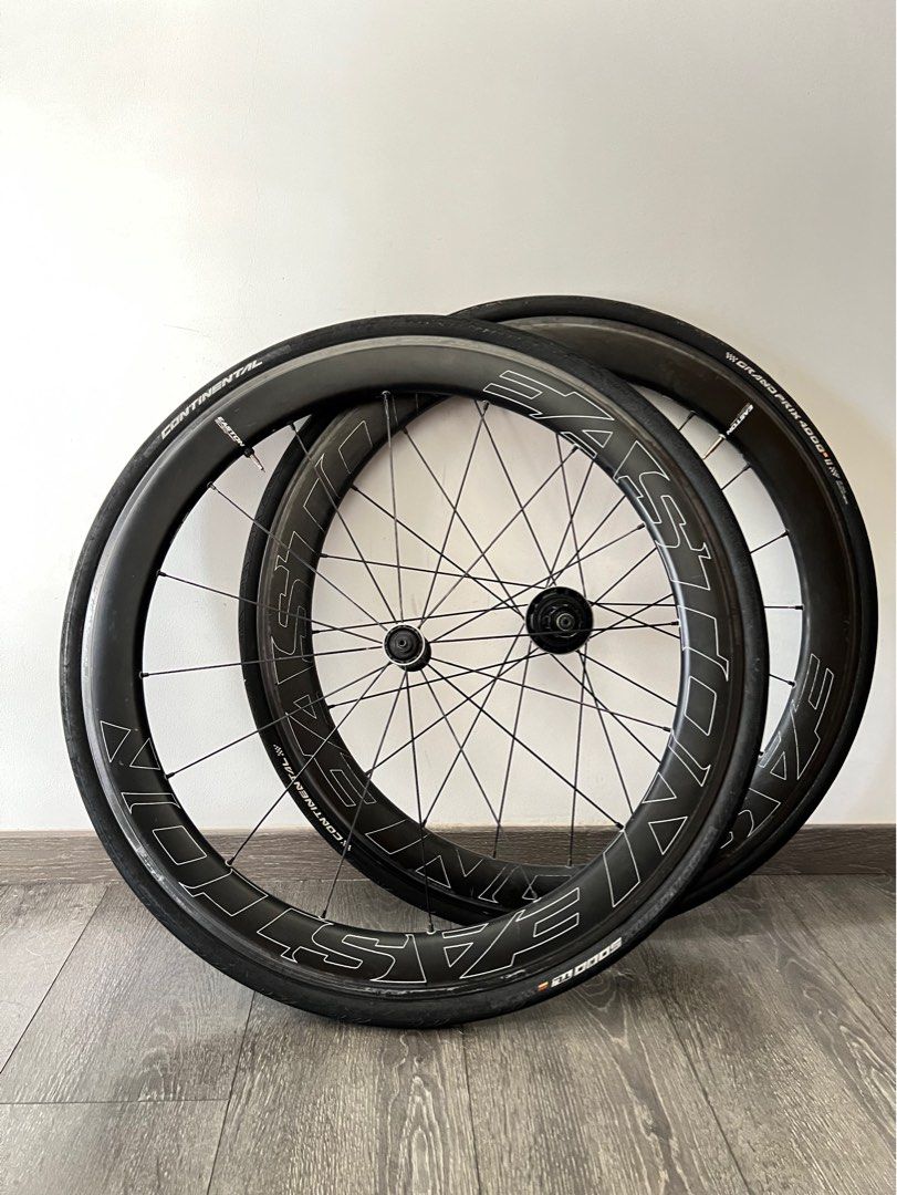 Easton ec90 aero 55 clincher road wheelset clearance