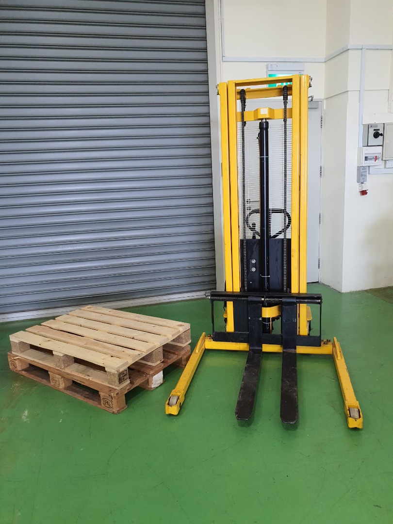 Electric Forklift Raised Stacking Height Loader Hydraulic Forklift ...