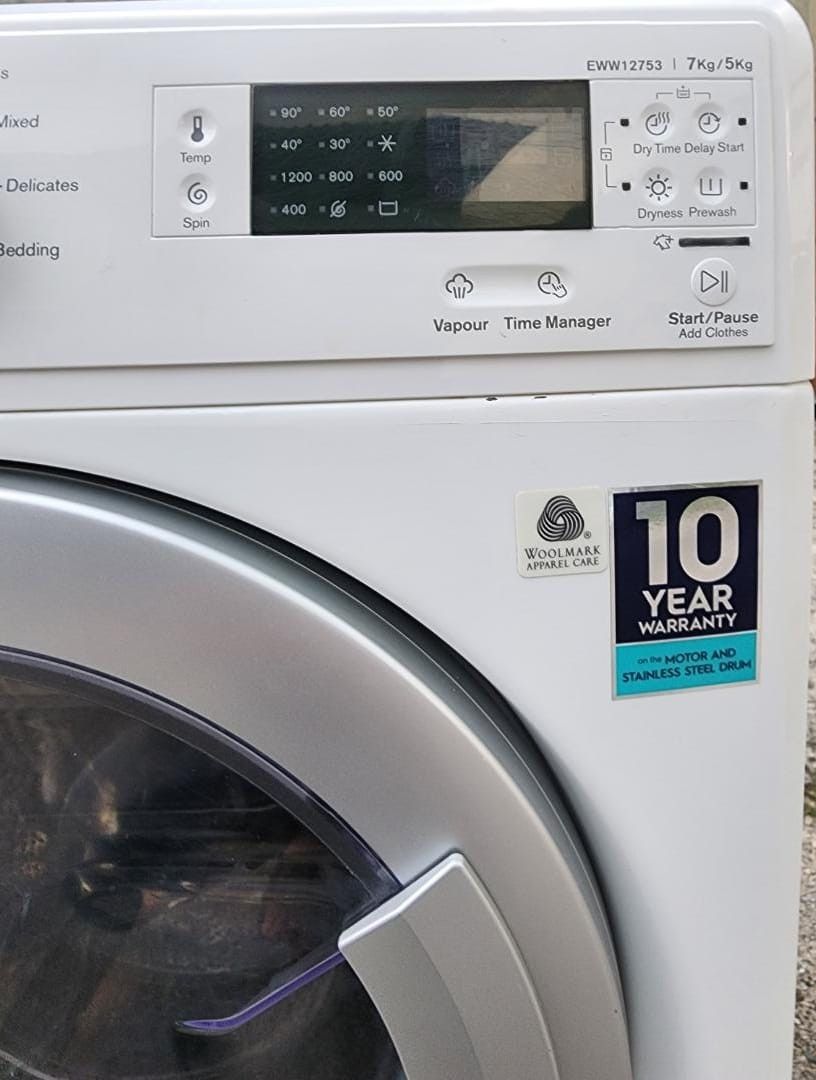 electrolux washer dryer 2 in1, TV & Home Appliances, Washing Machines