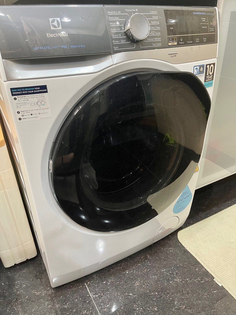 ELECTROLUX EWW8023AEWA FRONT LOAD WASHER & DRYER (8/5KG), TV & Home