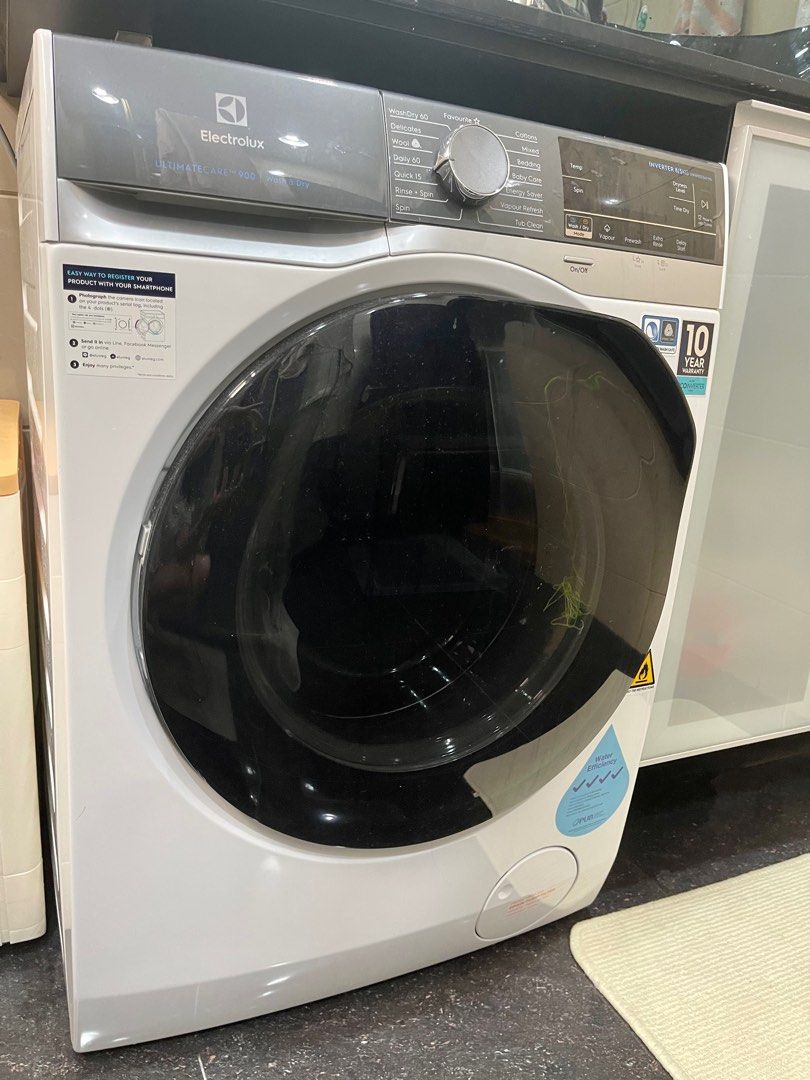 ELECTROLUX EWW8023AEWA FRONT LOAD WASHER & DRYER (8/5KG), TV & Home