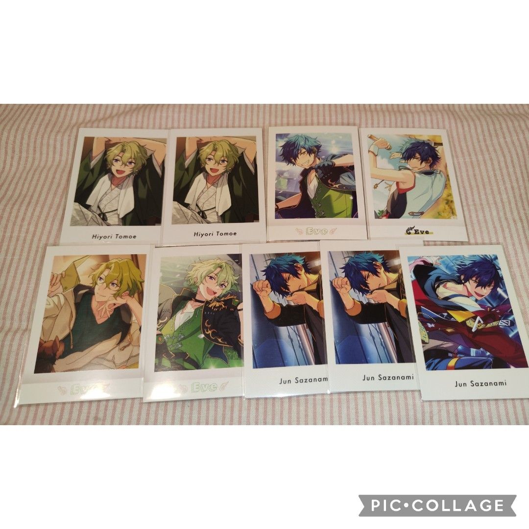 Ensemble Stars Enstars Pashakore Pashots Eden Jun Hiyori Photocard Card