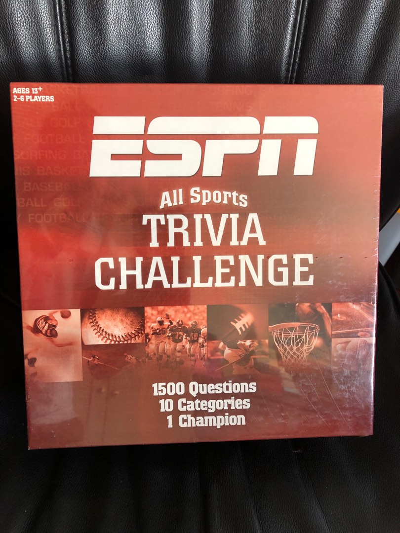 ESPN sports trivia game, Hobbies & Toys, Toys & Games on Carousell