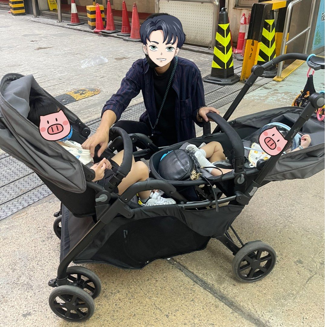 Evenflo parallel double stroller hot sale