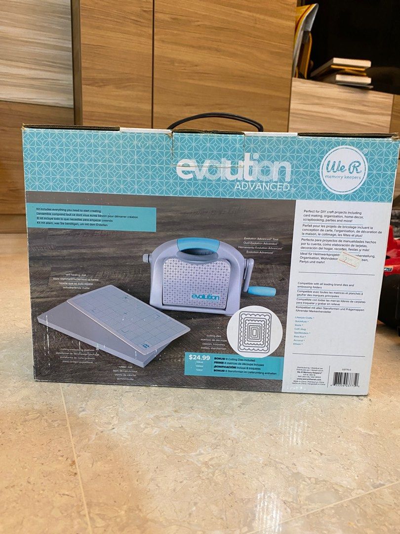 Evolution Advanced Embossing Die Cut Machine, Hobbies & Toys