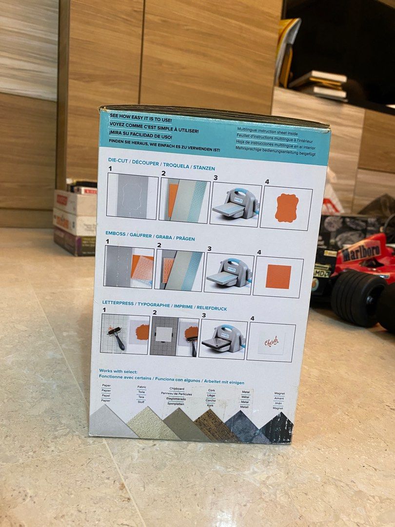 Evolution Advanced Embossing Die Cut Machine, Hobbies & Toys