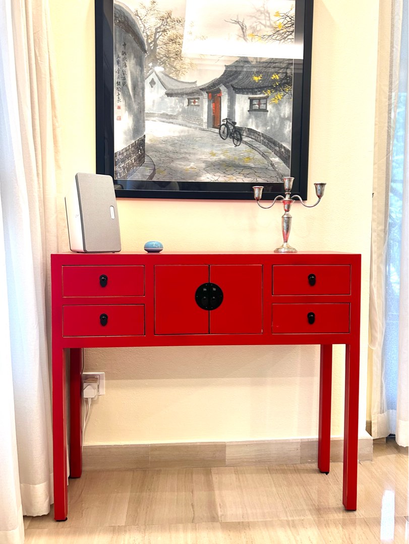 [Expat moving sale] Asian contemporary wood, Furniture & Home