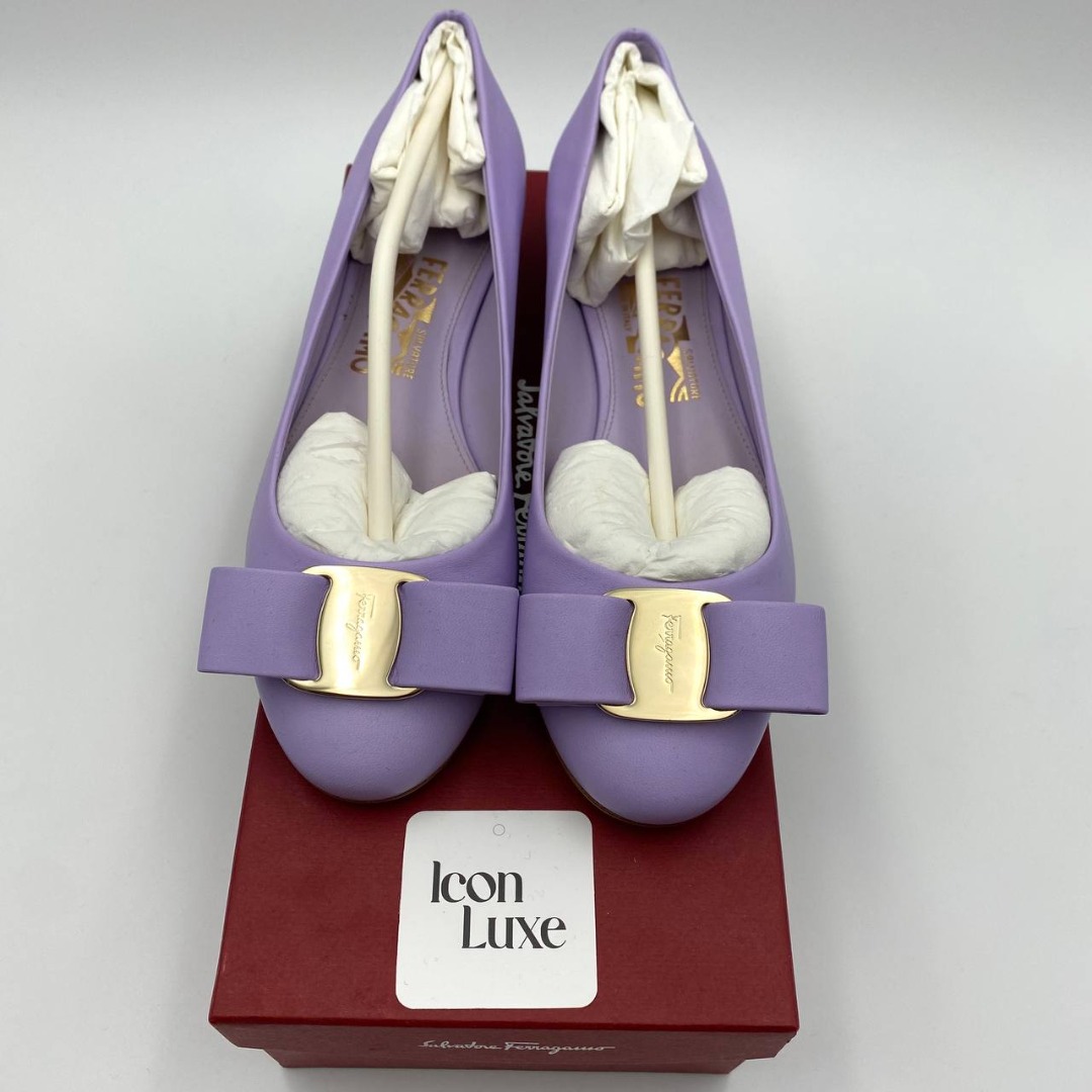 Salvatore ferragamo cheap purple shoes