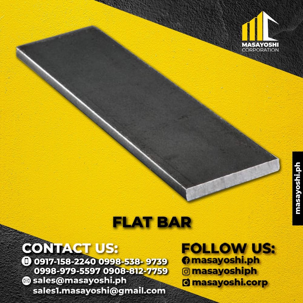Flat Bar 3/16 X 1, Flat Metal, Construction Material, Flat Metal Bar