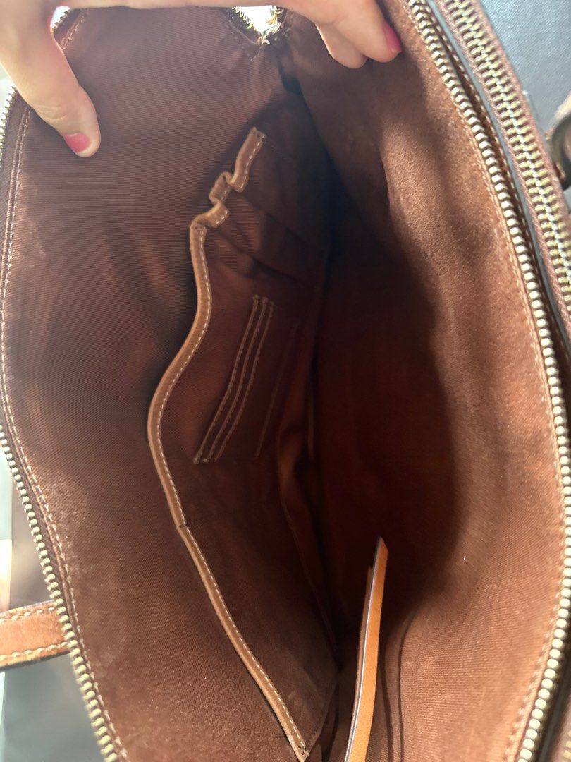 Fossil Emma Laptop Bag, Luxury, Bags & Wallets on Carousell