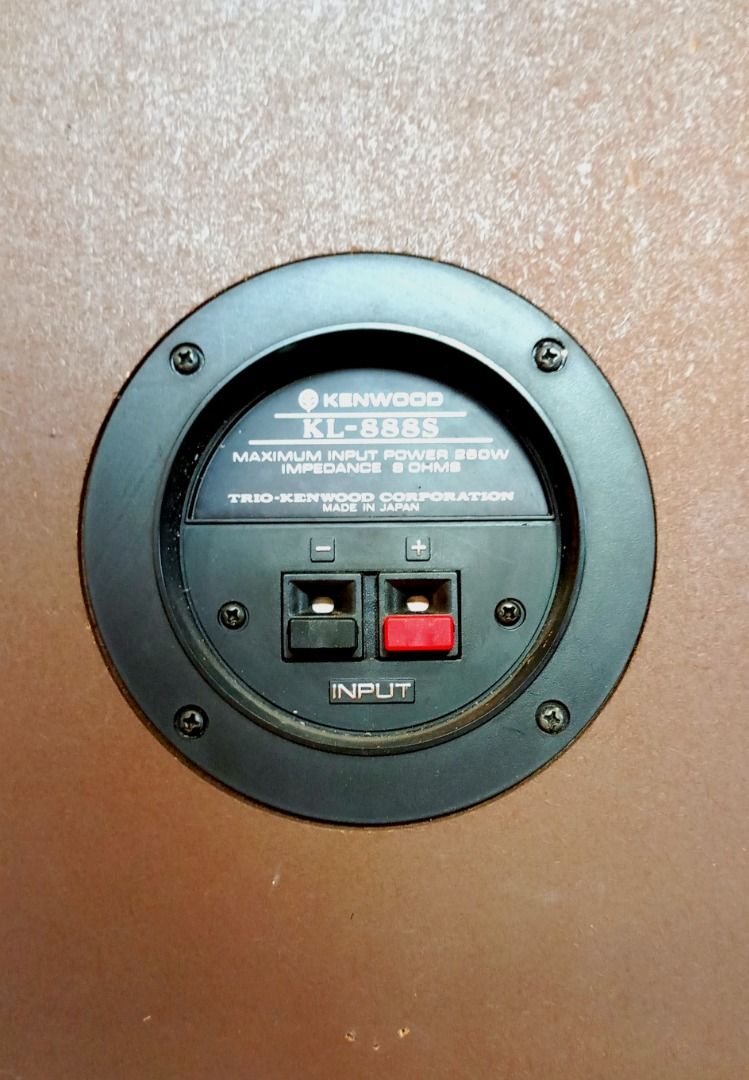 FS KENWOOD KL888S Vintage 5Way, 6Speaker System at 260 Watts 8ohms Made in Japan+Solid