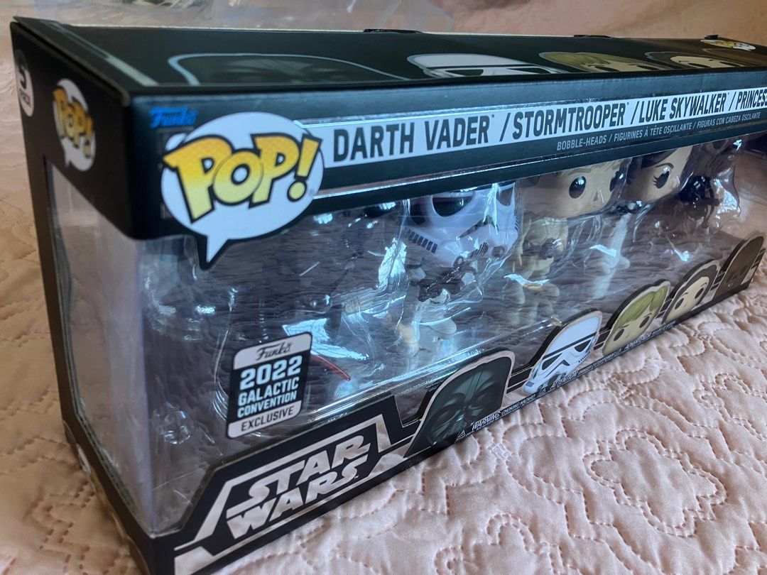 FUNKO POP! Exclusive STAR WARS 5 pack (Darth Vader, Stormtrooper