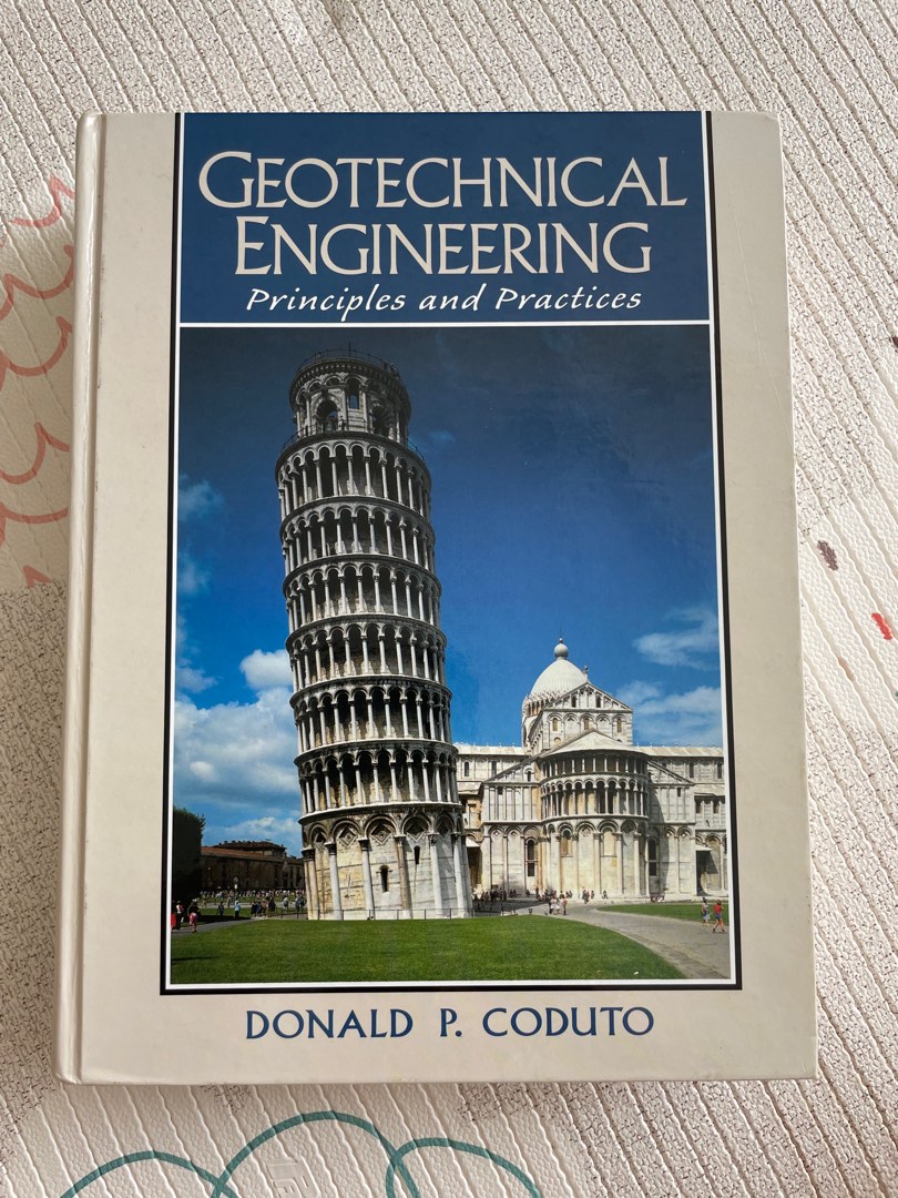 Geotechnical engineering principles and practices, Hobbies & Toys
