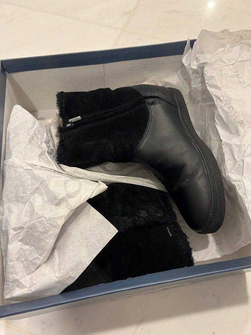 Geox leather clearance boots