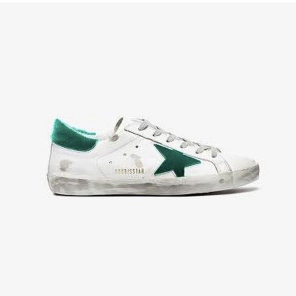GGDB sneakers velvet green Luxury Apparel on Carousell